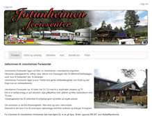 Tablet Screenshot of jotunheimenferiesenter.no